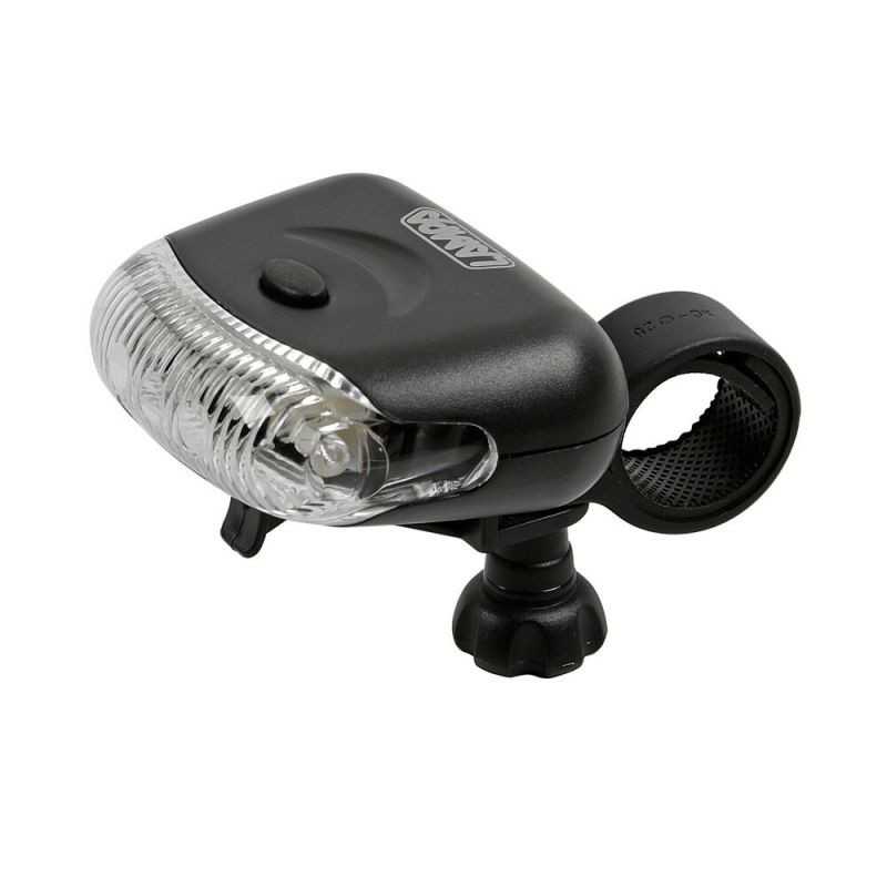 LAMPA Luz delantera bicicleta superbrillante 3 funciones 5 LED LAM93573