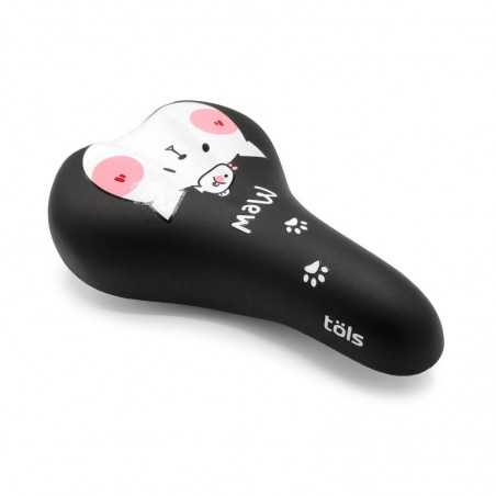 TÖLS Saddle bicycle child seat WHITE CAT 8436577115915