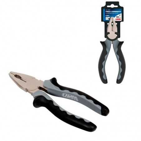 alicate punta combinada 180 mm - herramienta profesional de precisión para trabajos de electricidad y mecánica