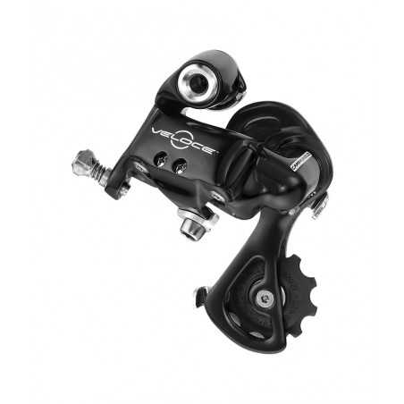 Black medium rear gears derailleur veloce 10v