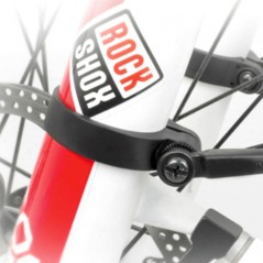 SKS Juego abrazaderas de montaje a la horquilla suspensión + tornillos ESC VARIO 4.5 MM U-STAYS 26 5 - 31 0 4002556867171
