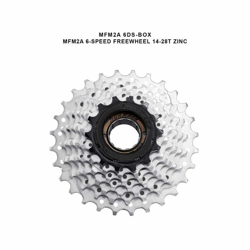 SUN RACE Cassette casete piñones MFM2A 6-SPEED FREEWHEEL 14-28T 4710944259599