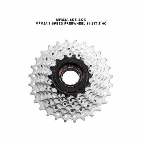 SUN RACE CASSETTE SPROCKETS MFM2A 6-SPEED FREEWHEEL 14-28T 4710944259599