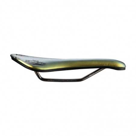 SELLESANMA Prostatic narrow bicycle seat saddle ASPIDE SHORT OPEN-FIT RACING 8030282541146