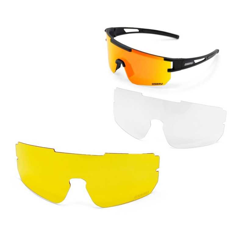 OSBRU GAFAS BICICLETA CICLISMO DEPORTE RACE BRUN 8436577115090