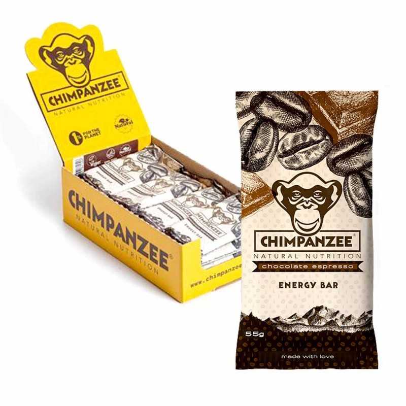 CHIMPANZEE Caja barritas enérgeticas veganas 859415787137VAR