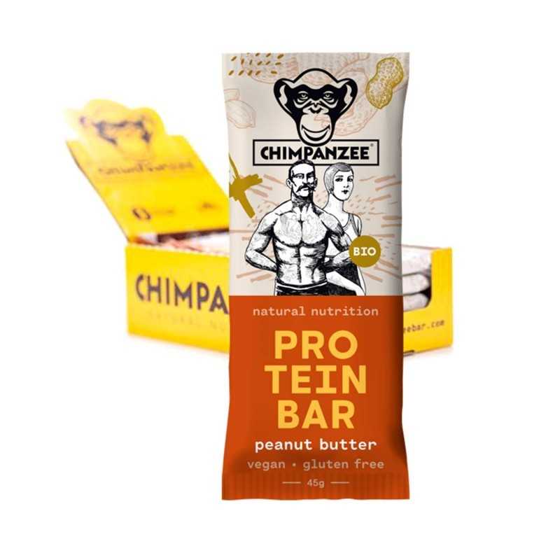 CHIMPANZEE Box of gluten-free vegan protein bars BIO 859415787244VAR