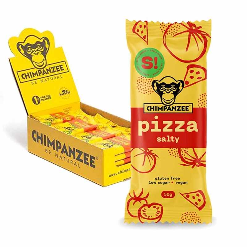 CHIMPANZEE Caja barritas saladas veganas sin glúten 859415787479VAR