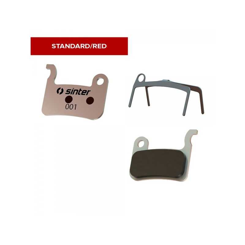 SINTER Pastillas de freno disco sinterizadas 001 SHIMANO A TYPE STANDARD (1U) SIPA001STD1UD