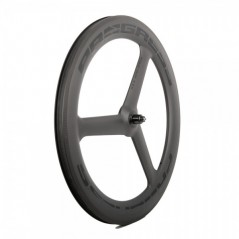 PROGRESS Bicycle front wheel A-7F 3-SPOKE CARBON PGRUA7FCDUNG