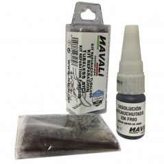 NAVALI Kit recauchutado reparacion tubeless Cubiertas sin Camara 332270