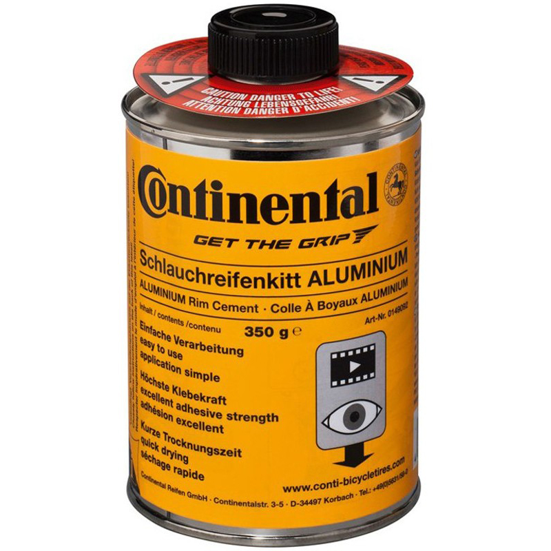 CONTINENTAL tubo pegamento para tubular tubulares en llanta aluminio 350g 1177149092