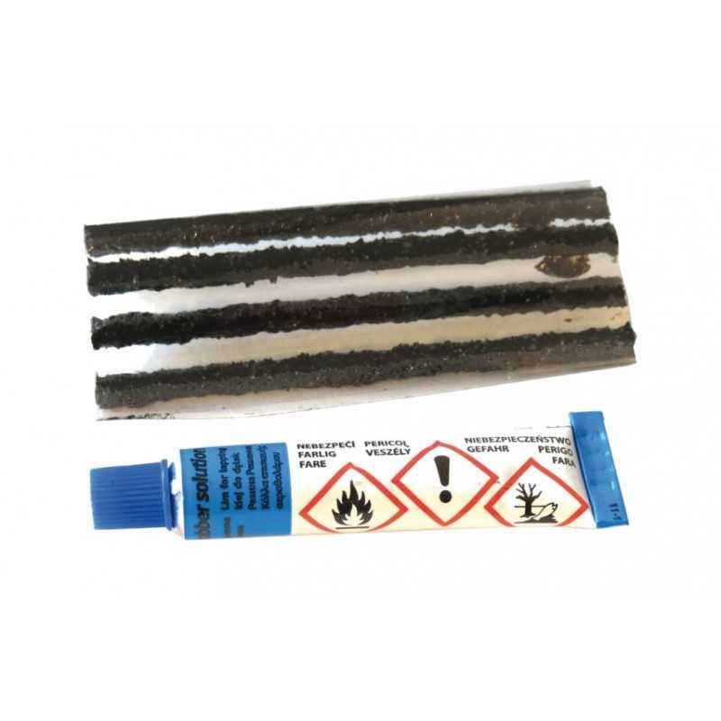 FASI Kit mechas reparación 5 + pegamento TUBELESS WELDTITE 716915