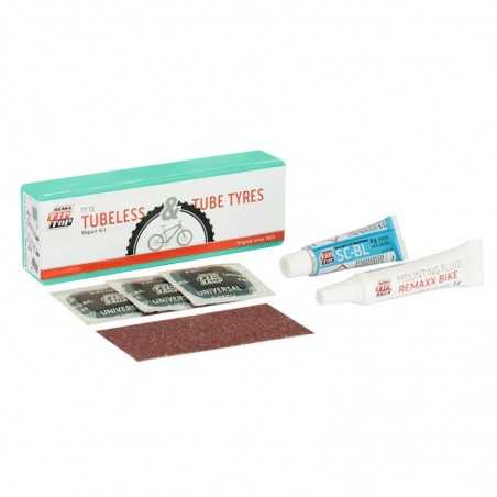 TIP-TOP Tubeless repair kit (3 repair patches, sandpaper and sealant tube) TIP TOP TIP TOP 712242