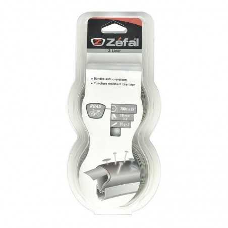 ZEFAL Kit 2 cintas antipinchazos para neumáticos de carrera 700c-19 mm - Gran resistencia a la perforación 29564