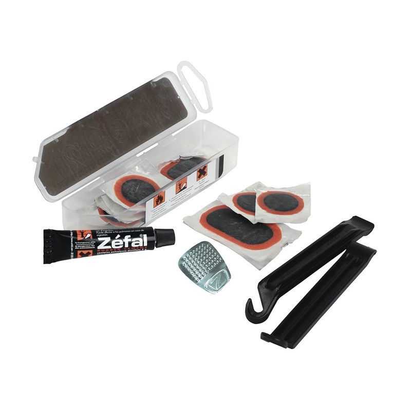 ZEFAL KIT WITH 8 PATCHES FOR FLAT TIRES WITH TIRE LEVERS 33211