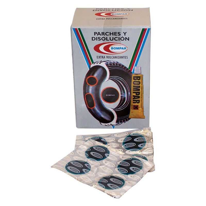 BOMPAR BOX OF PATCHES FOR FLAT TIRE n-1 - 25 mm (200u) 33232