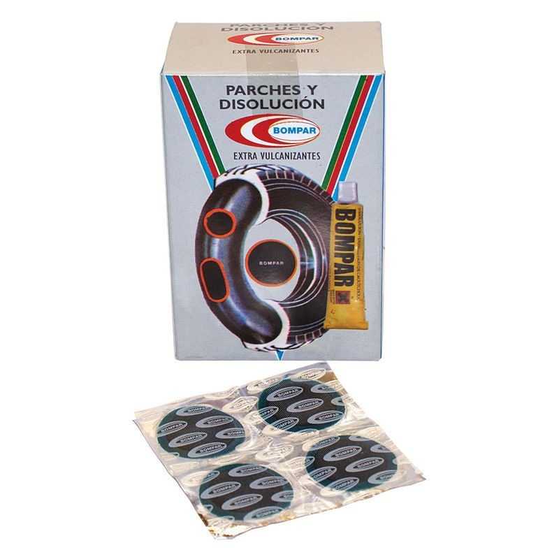 BOMPAR BOX OF PATCHES FOR FLAT TIRE n-2 - 32 mm (100u) 33233