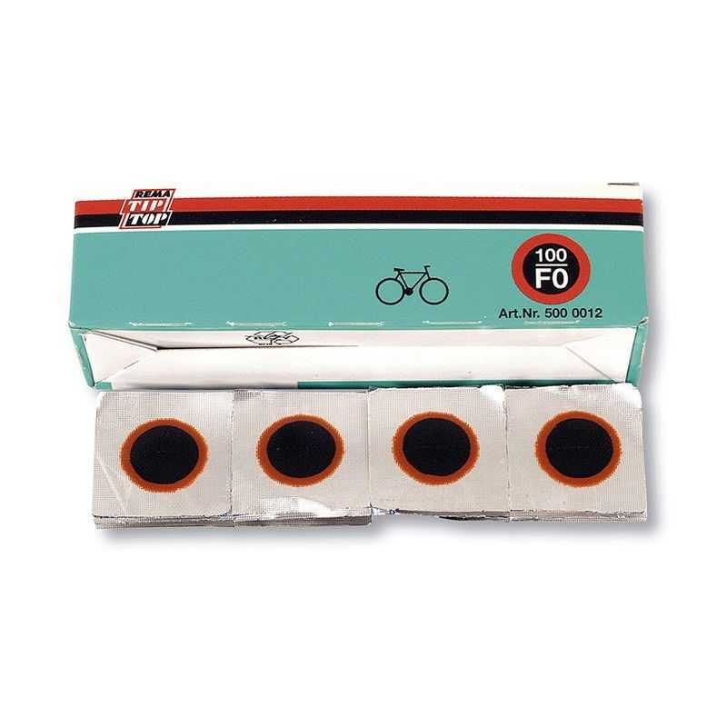 TIP-TOP BOX OF PATCHES FOR FLAT TIRE red f0 (100u) TIP-TOP 33239