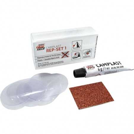 TIP-TOP Repair set with 4 patches + accessories TIP TOP CAMPING MINI CAMPLAST 712243