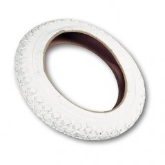 VEE RUBBER Cubierta blanca para bicicleta 12-1/2x2-1/4 VR021B ciudad/urbano 31706