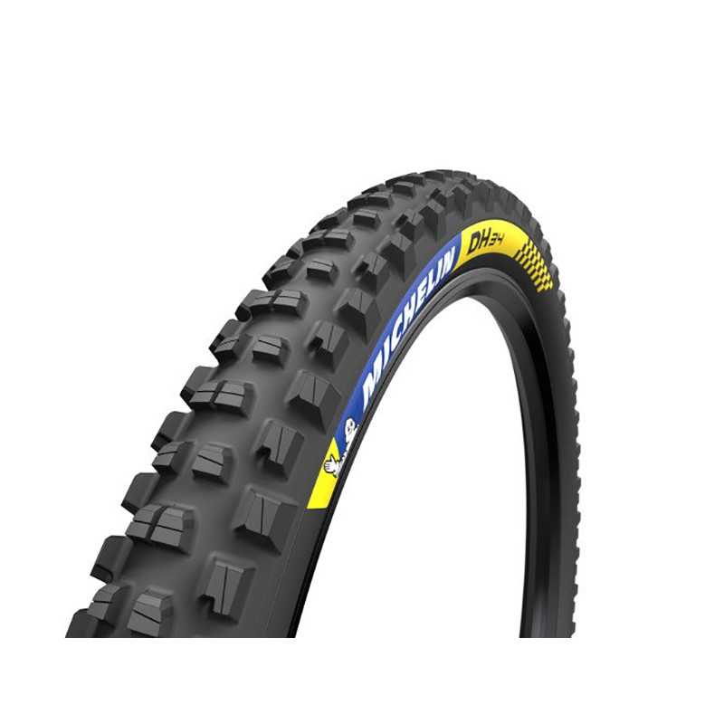 MICHELIN Cubierta neumatico DH 34 26x2.40 TUBELESS READY RACING LINE RIGIDA NEGRO 62-559 706479
