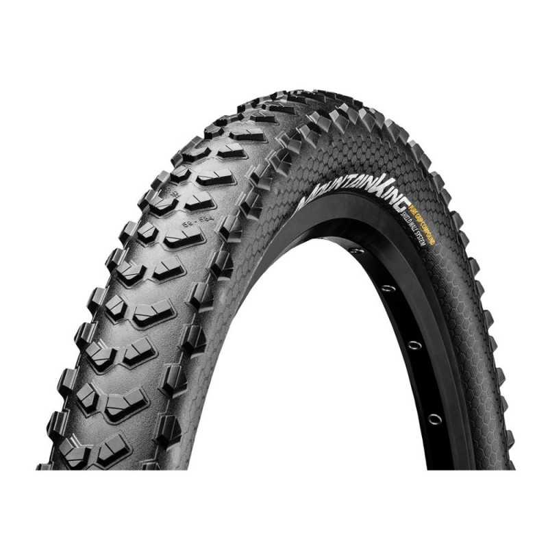 CONTINENTAL TIRE MOUNTAIN KING 26x2.30 SKIN SHIELDWALL TUBELESS READY PLEGABLE NEGRO 58-559 323410