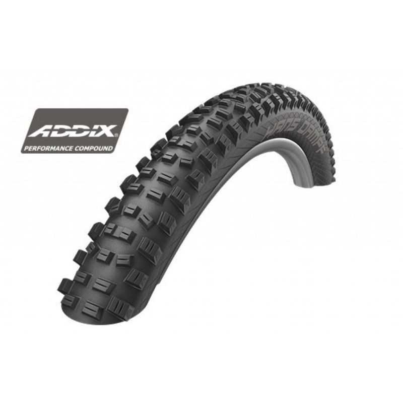 SCHWALBE TIRE HANS DAMPF HS491 PLEGABLE 26X2.35 NEG.-TSKIN PERF.TLR ADDIX 60-559 318170