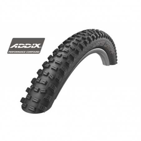 SCHWALBE Cubierta neumatico HANS DAMPF HS491 PLEGABLE 26X2.35 NEG.-TSKIN PERF.TLR ADDIX 60-559 318170