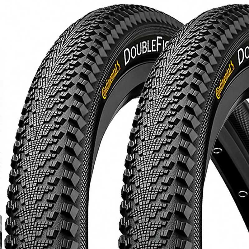 CONTINENTAL Rigid tire for bicycle DOUBLEFIGHTER III 16x1.75 47-305 709165