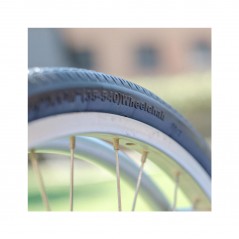 TANNUS Rueda para silla de ruedas deporte 24 * 1 3/8 (35-540) REGULAR 193751005285