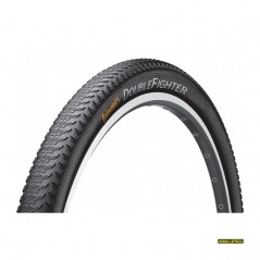 CONTINENTAL Cubierta neumatico DOUBLE FIGHTER III 24x1.75 SKIN RIGIDA NEGRO 47-507 322587