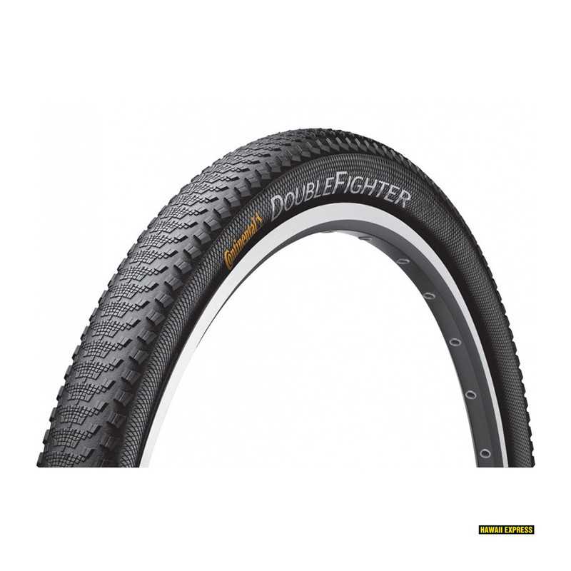 CONTINENTAL Cubierta neumatico DOUBLE FIGHTER III 24x1.75 SKIN RIGIDA NEGRO 47-507 322587