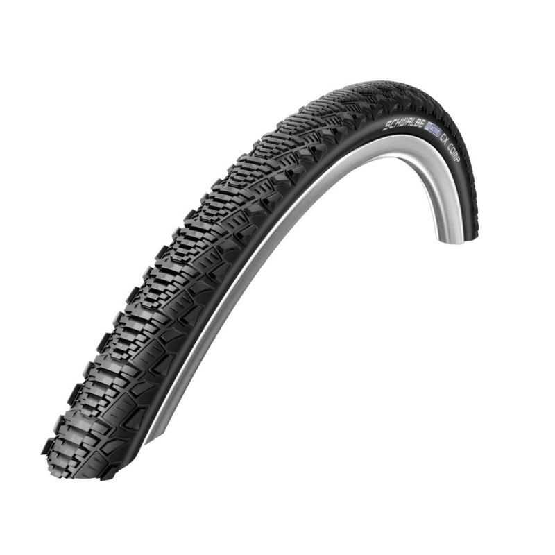SCHWALBE Cubierta neumatico CX COMP 24x1.75 K-GUARD HS369 LITESKIN ACTIVELINE SBC RIGIDA NEGRO REFLECT. 47-507 318238