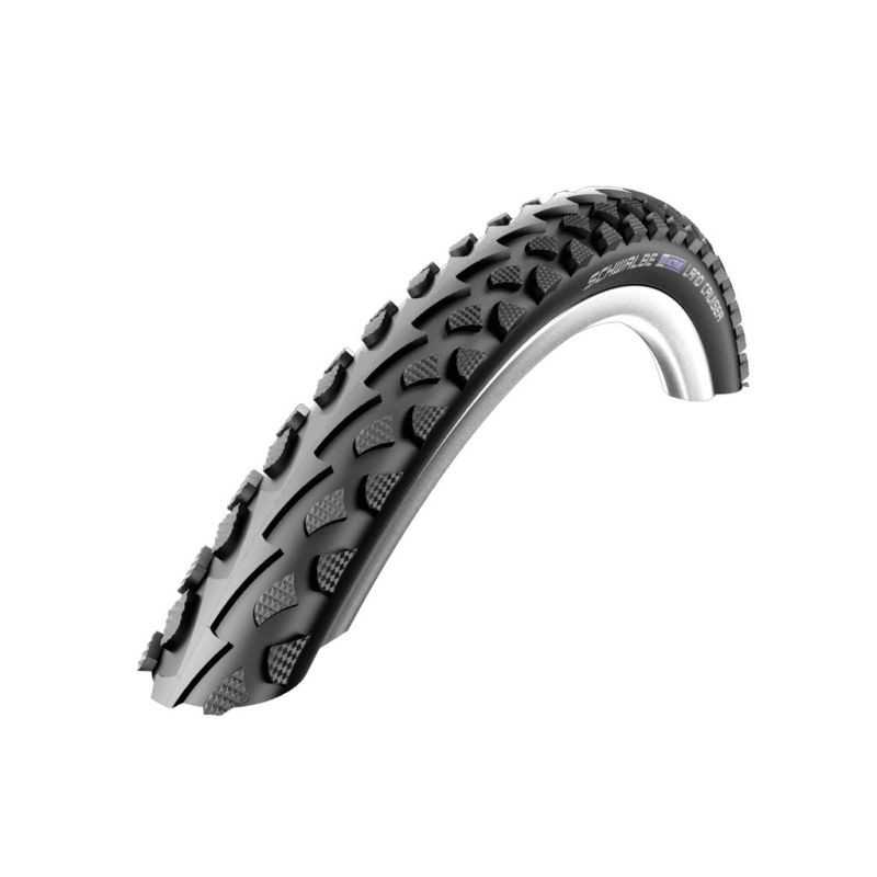 SCHWALBE TIRE LAND CRUISER 24x1.75 K-GUARD ACTIVELINE HS450 TWINSKIN RIGIDA NEGRO 47-507 318491