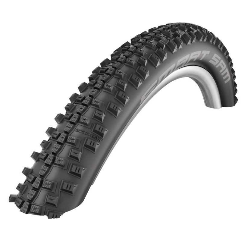 SCHWALBE CUBIERTA NEUMATICO SMART SAM 24x2.10 HS476 LITESKIN PERFORMANCE LINE ADDIX RIGIDA NEGRO 54-507 318248