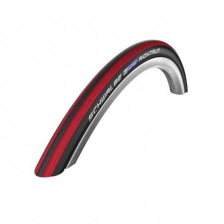 SCHWALBE TIRE RIGHTRUN 24x1.00 HS387 K-GUARD LITESKIN RIGIDA NEGRO/LINEAS ROJO O AS 25-540 705007