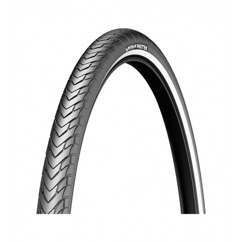 MICHELIN Cubierta neumatico rigida para bicicleta reflectante PROTEK 20x1.50 ACCES LINE 37-406 711225