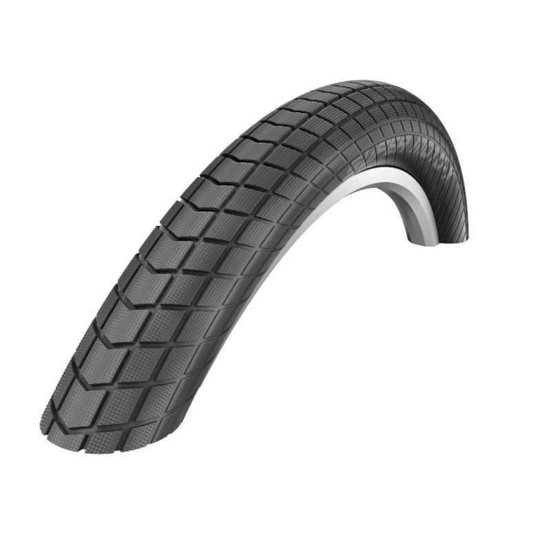 SCHWALBE TIRE SUPER MOTO X 20x2.40 HS439 GREEN-GUARD DUAL SNAKESKIN RIGIDA NEGRO REFLECL. 62-406 703532