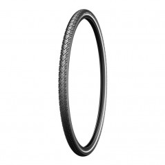 MICHELIN Cubierta para bicicletas urbanas y de ciudad, 26x1.85, flanco reflectante refuerzo contra pinchazos 30967