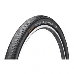 CONTINENTAL Cubierta neumático Double Fighter III 26x1.90 para bicicleta todo terreno con tacos comprobados y rápida la ciudad 3