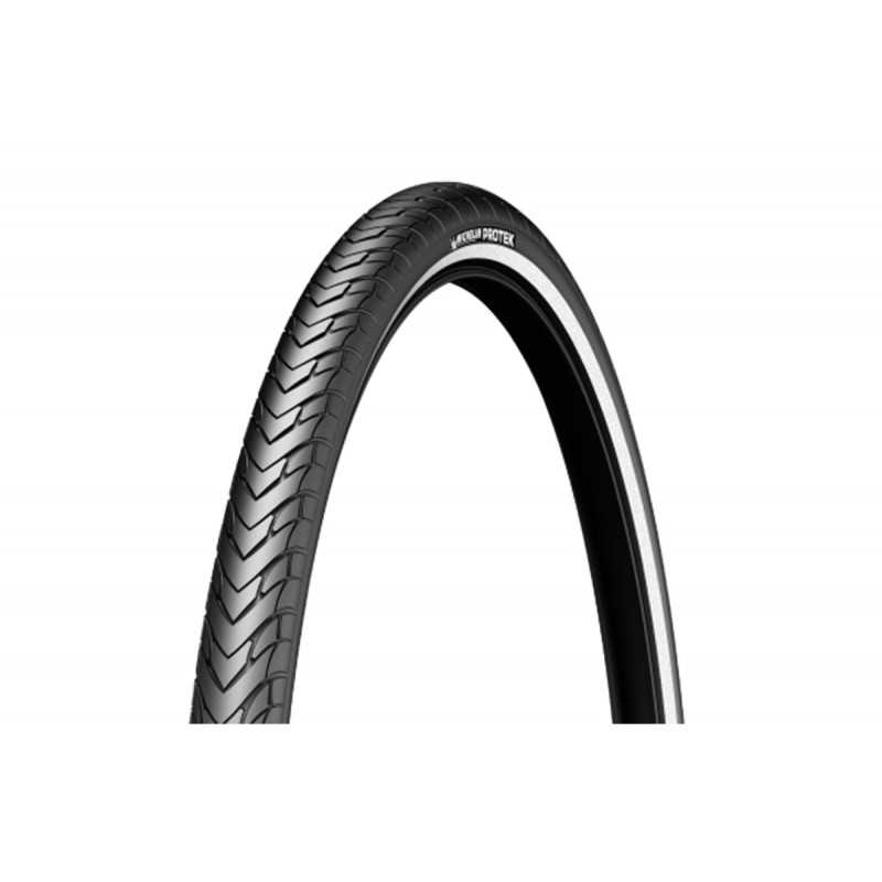 MICHELIN BICYCLE TIRE WITH REFLECTIVE SIDEWALLS 26X1.85 PROTEK A/R 40188