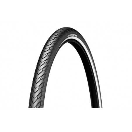 MICHELIN BICYCLE TIRE WITH REFLECTIVE SIDEWALLS 26X1.85 PROTEK A/R 40188