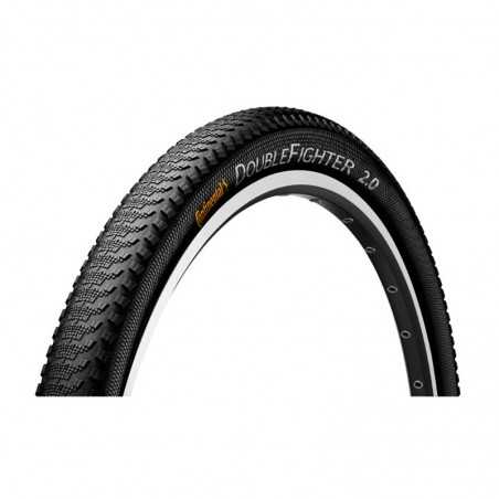 CONTINENTAL Cubierta neumatico DOUBLE FIGHTER III 26x1.90 RIGIDA NEGRO 50-559 322588