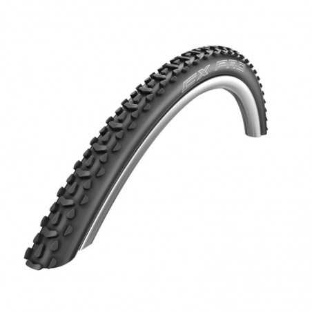 SCHWALBE Cubierta neumatico CX PRO 26x1.35 HS269 LITESKIN PERFORMANCE LINE DUAL RIGIDA NEGRO 35-559 318293