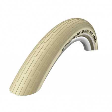 SCHWALBE TIRE FAT FRANK 26x2.35 K-GUARD ACTIVELINE HS375 TWINSKIN RIGIDA CREMA REFLECT. 60-559 318454