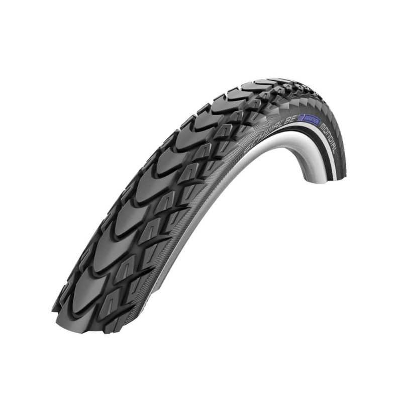 SCHWALBE TIRE MARATHON MONDIAL 26x2.00 RACEGUARD HS428 LITE PERF.LINE ENDURANCE RIGIDA NEGRO 50-559 318358