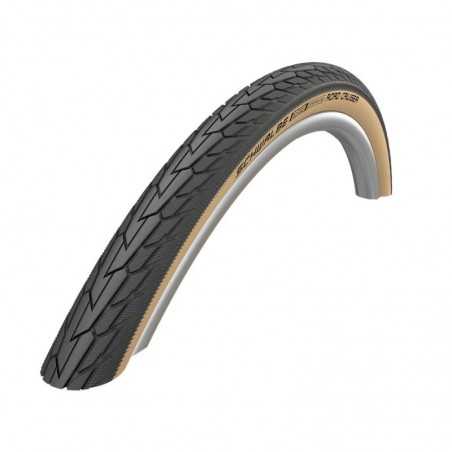 SCHWALBE CUBIERTA NEUMATICO ROAD CRUISER 26x1.75 K-GUARD GREEN COMPOUND HS484 TWINSKIN RIGIDA NEG/MARRON 47-559 318670