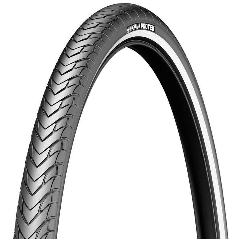 MICHELIN CUBIERTA NEUMATICO PROTEK 26x1.85 ACCES LINE RIGIDA NEGRO REFLECTANTE 47-559 711227