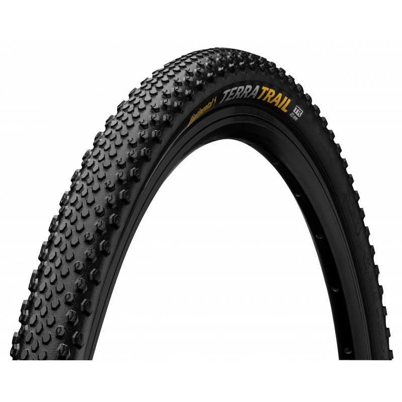 CONTINENTAL Folding tire for bicycle TERRA HARDPACK 27.5x2.00 SHIELDWALL PUREGRIP COMPOUND 50-584 709152